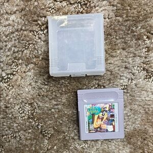 Tazmania 2 (Nintendo‎ Game Boy, 1994) Game with Plastic Cover Case